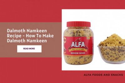 Dalmoth Namkeen Recipe - How To Make Dalmoth Namkeen