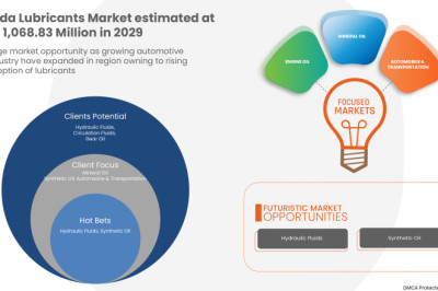 Florida Lubricants Market size is expected to be USD 1,068.83 million rising at a market growth of 3.3% CAGR during the forecast period