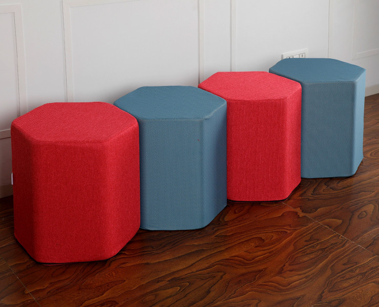 Buy Hexagonal Pouf Online
