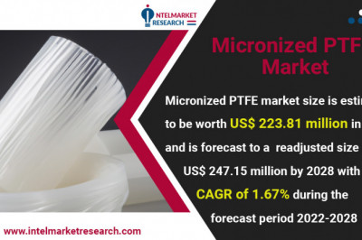 Micronized PTFE Market By Characteristics, Analysis, Opportunities And Forecast To 2028- Key Players  Shamrock Technologies, Solvay,Daikin