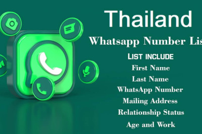 Thailand Whatsapp Number List | DB to Data